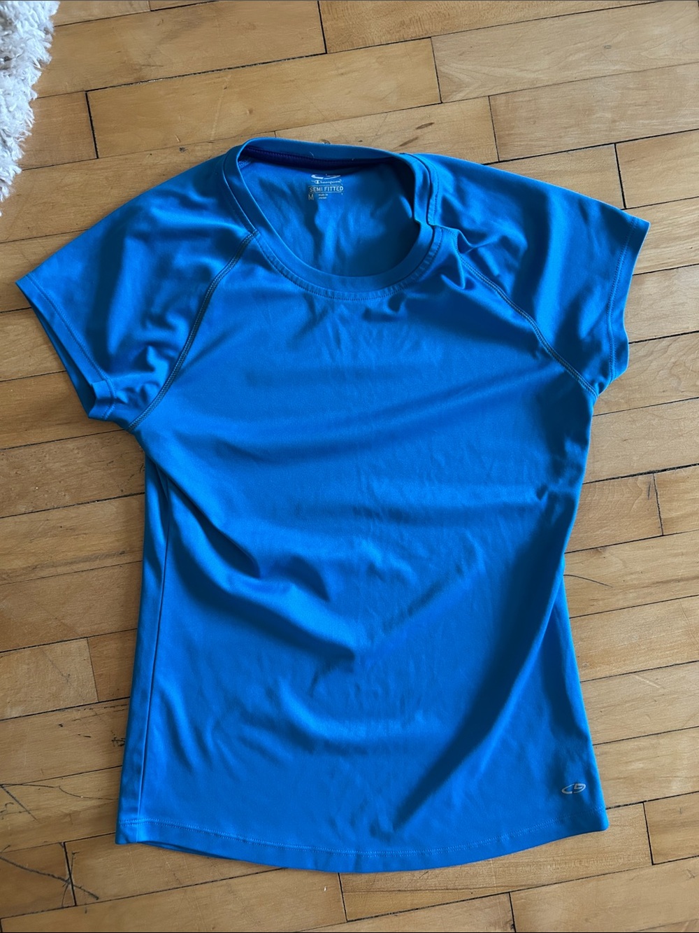 Champion Bright Blue Short Sleeve Performance Tee